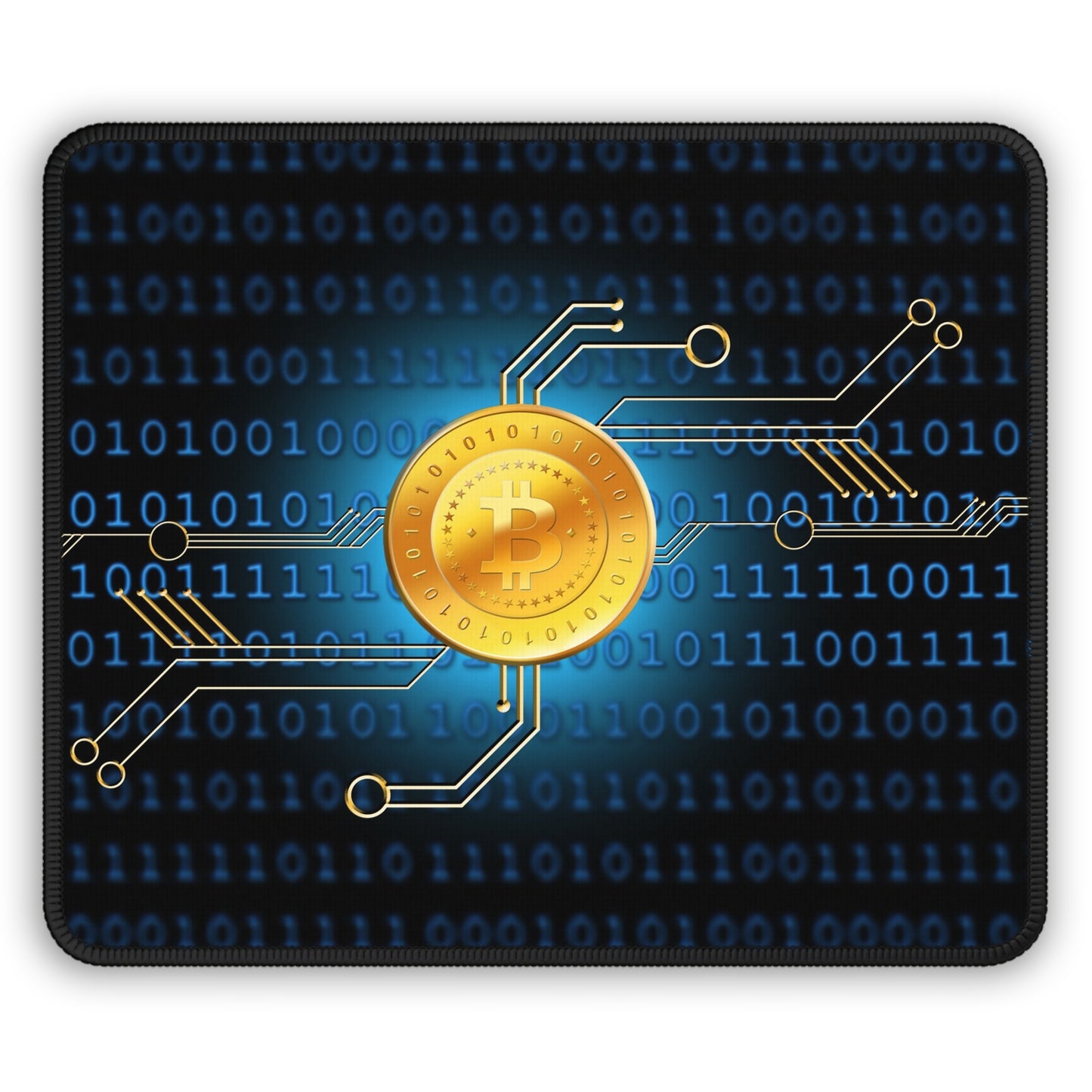 Bitcoin Crypto Gaming Mouse Pad – Premium Neoprene Mouse Pad by KlickieKeyz