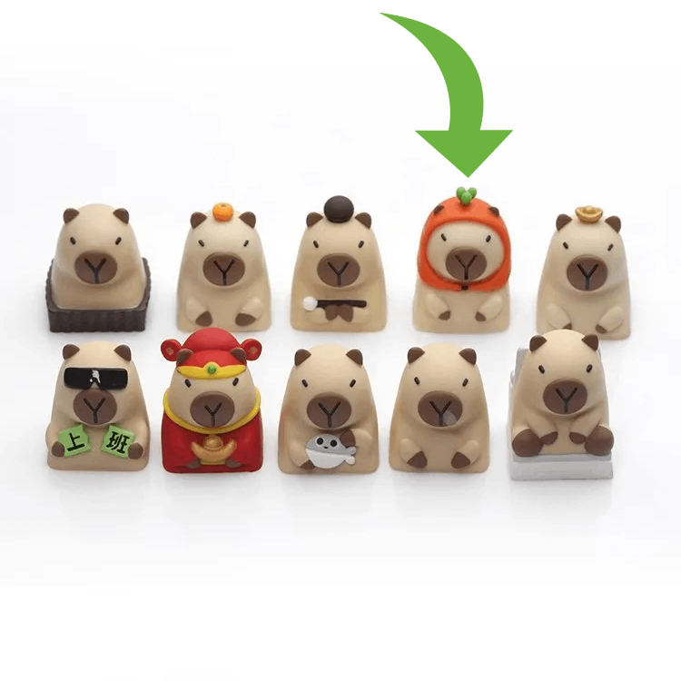 Capybara ESC Keycap by KlickieKeyz