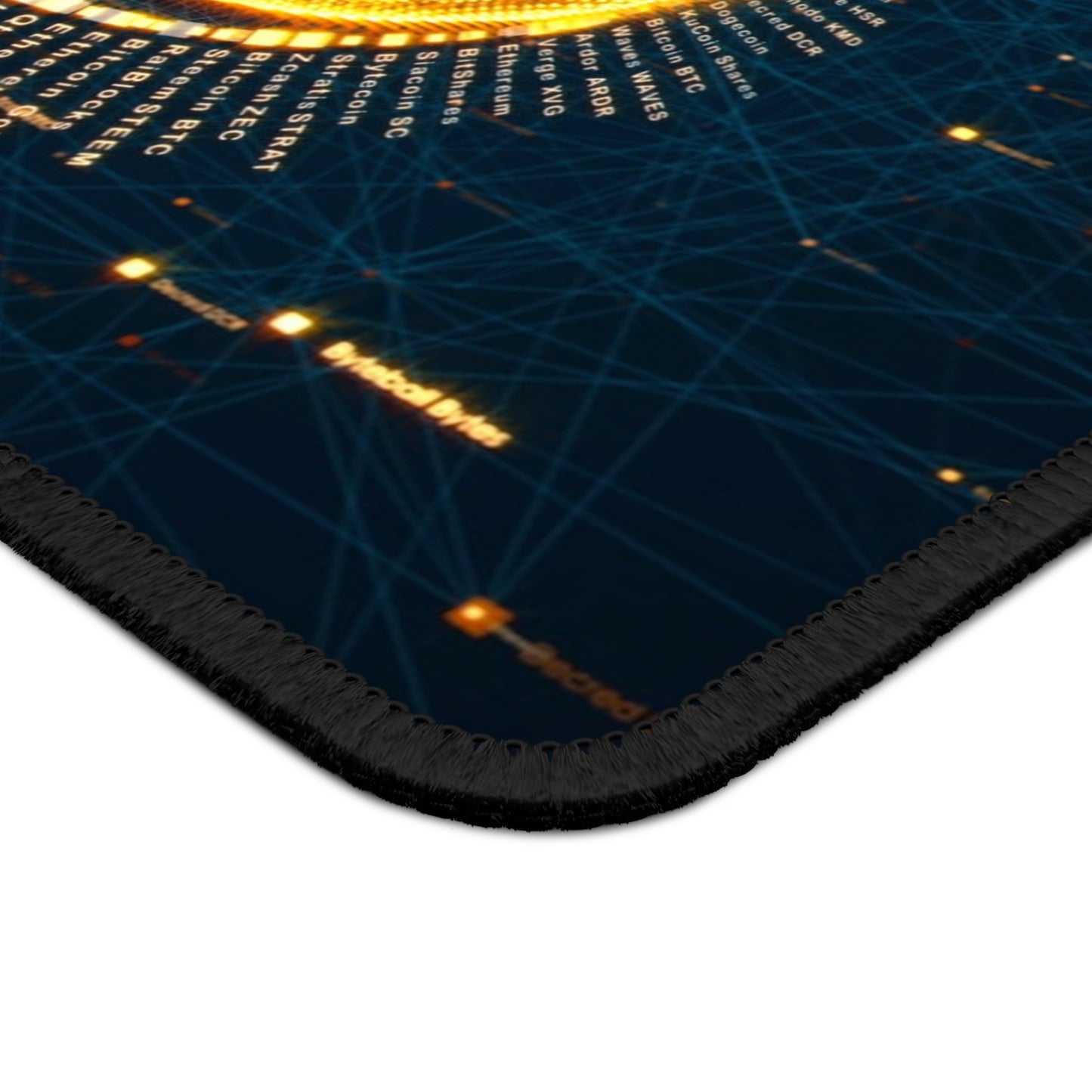 Bitcoin Crypto Gaming Mouse Pad – Premium Neoprene Mouse Pad by KlickieKeyz