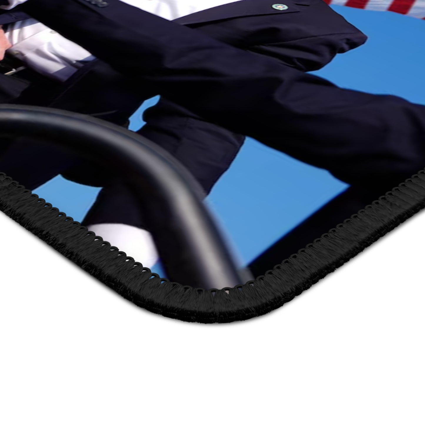 Donald Trump MAGA Fight Mouse Pad – Office & Gaming Mouse Pad by KlickieKeyz