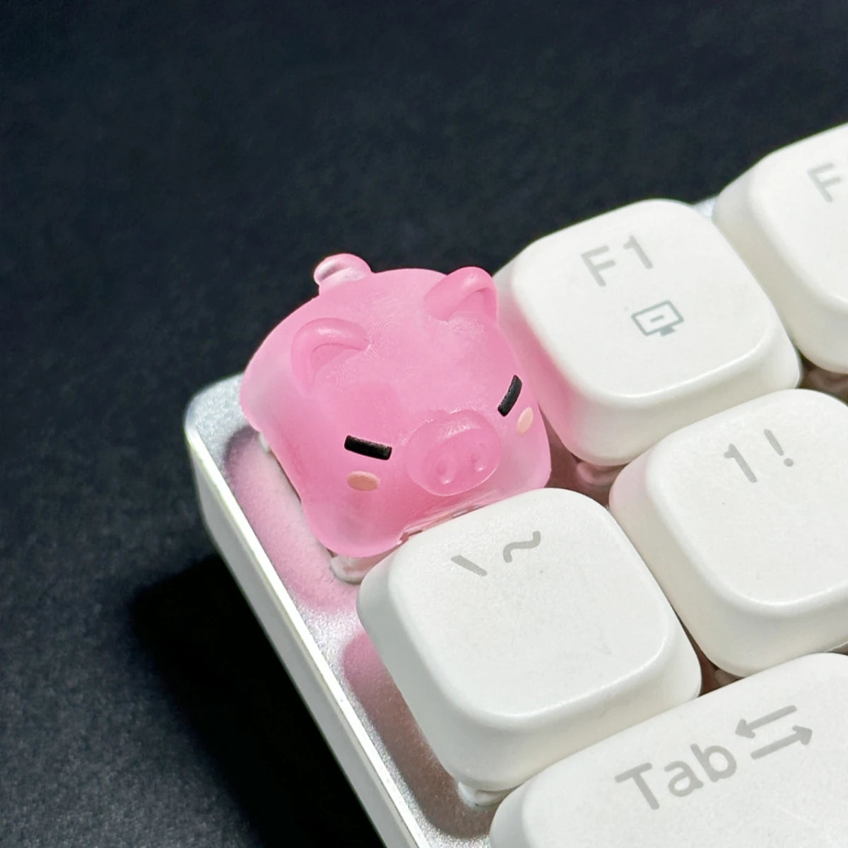 Pig ESC Keycap by KlickieKeyz