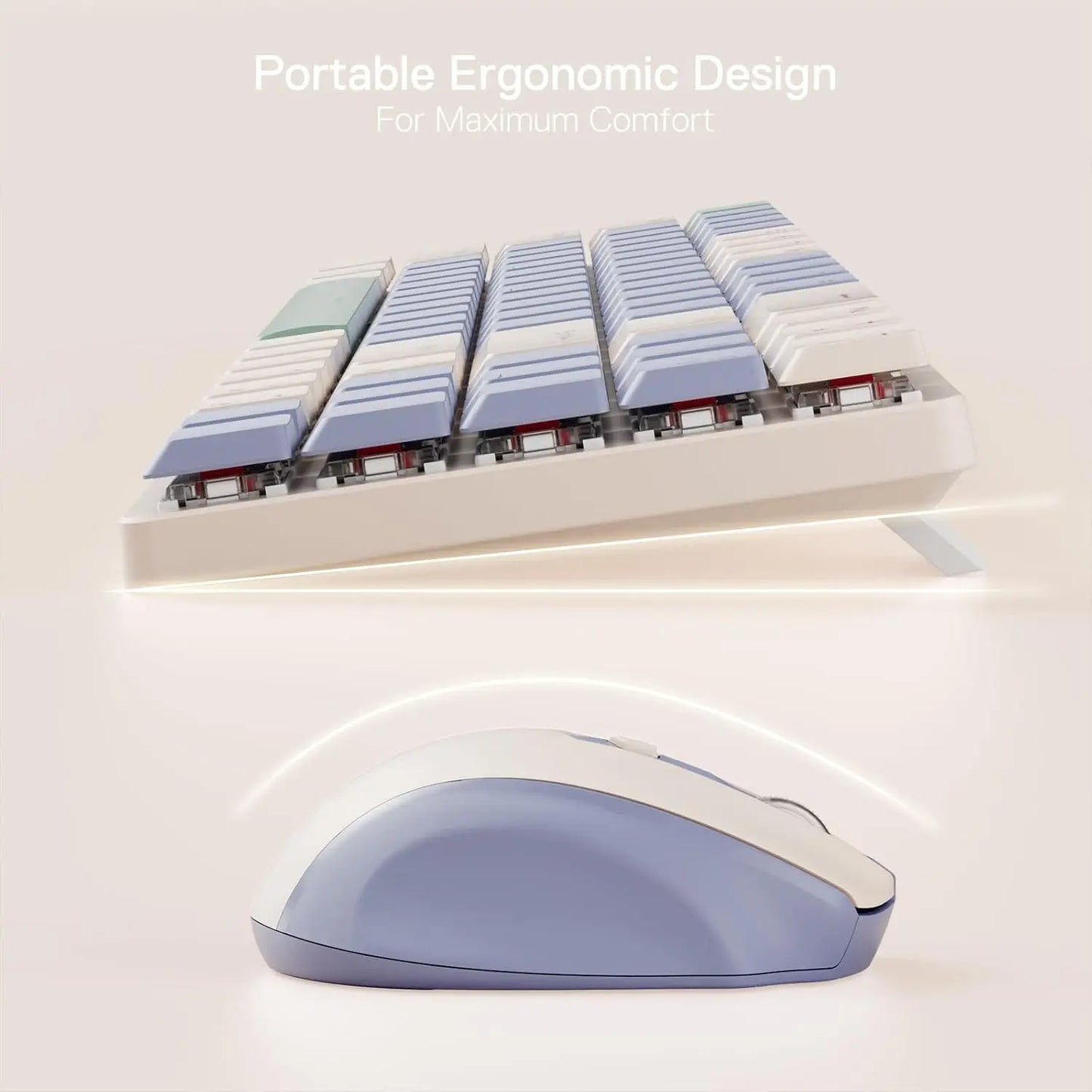 Redragon BS8772 – Wireless Keyboard and Mouse Combo hosted by KlickieKeyz