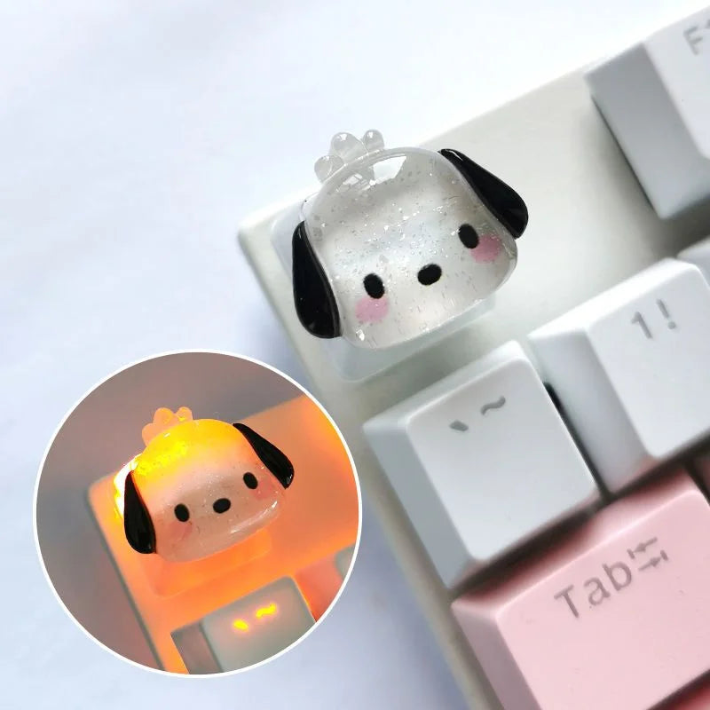 Sanrio Character Artisan Keycaps – Handmade Resin Keycaps for Mechanical Keyboards by KlickieKeyz