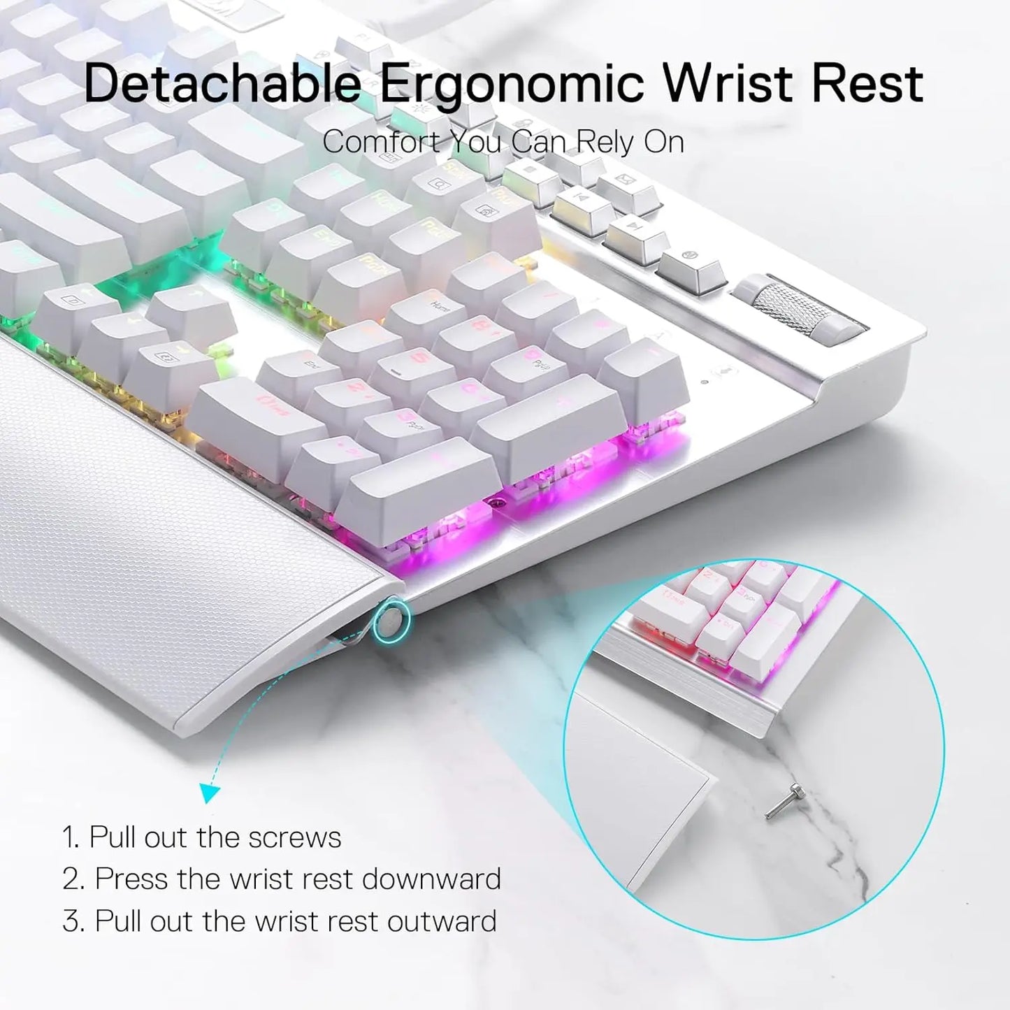 Redragon YAMA K550 – Full-Size Mechanical Keyboard hosted by KlickieKeyz