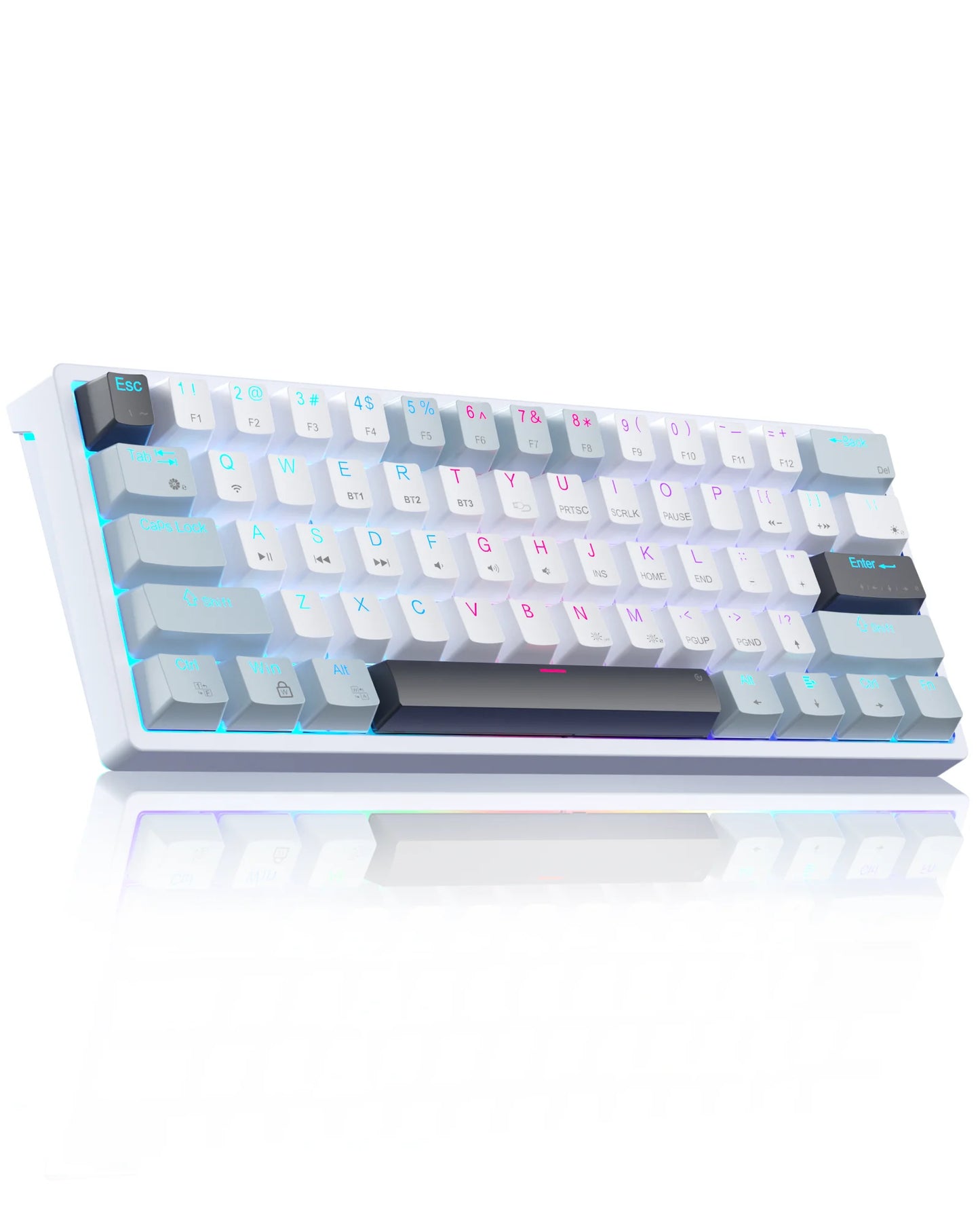 SOLAKAKA SK961 – 60% Tri-Mode Gaming Mechanical Keyboard hosted by KlickieKeyz