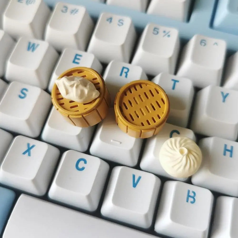 Dumpling Bun ESC Keycap by KlickieKeyz