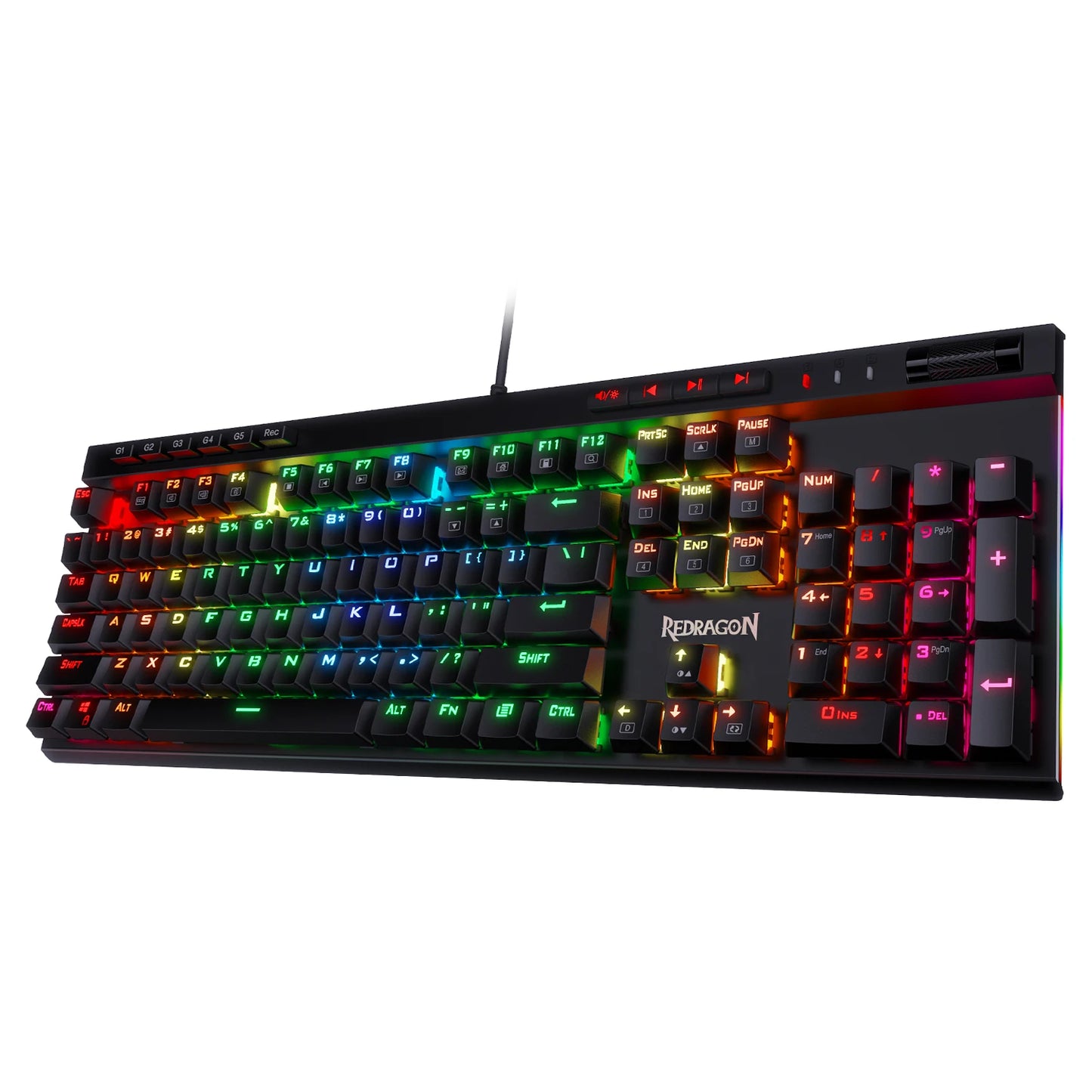 Redragon VATA K580 RGB Mechanical Gaming Keyboard – Redragon | Hosted by KlickieKeyz