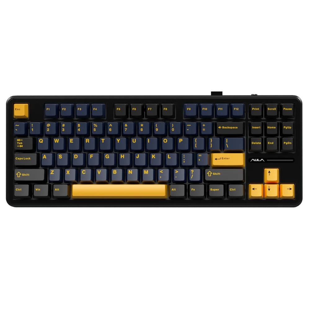 AULA F87 – Wireless Compact TKL Gaming Keyboard hosted by KlickieKeyz