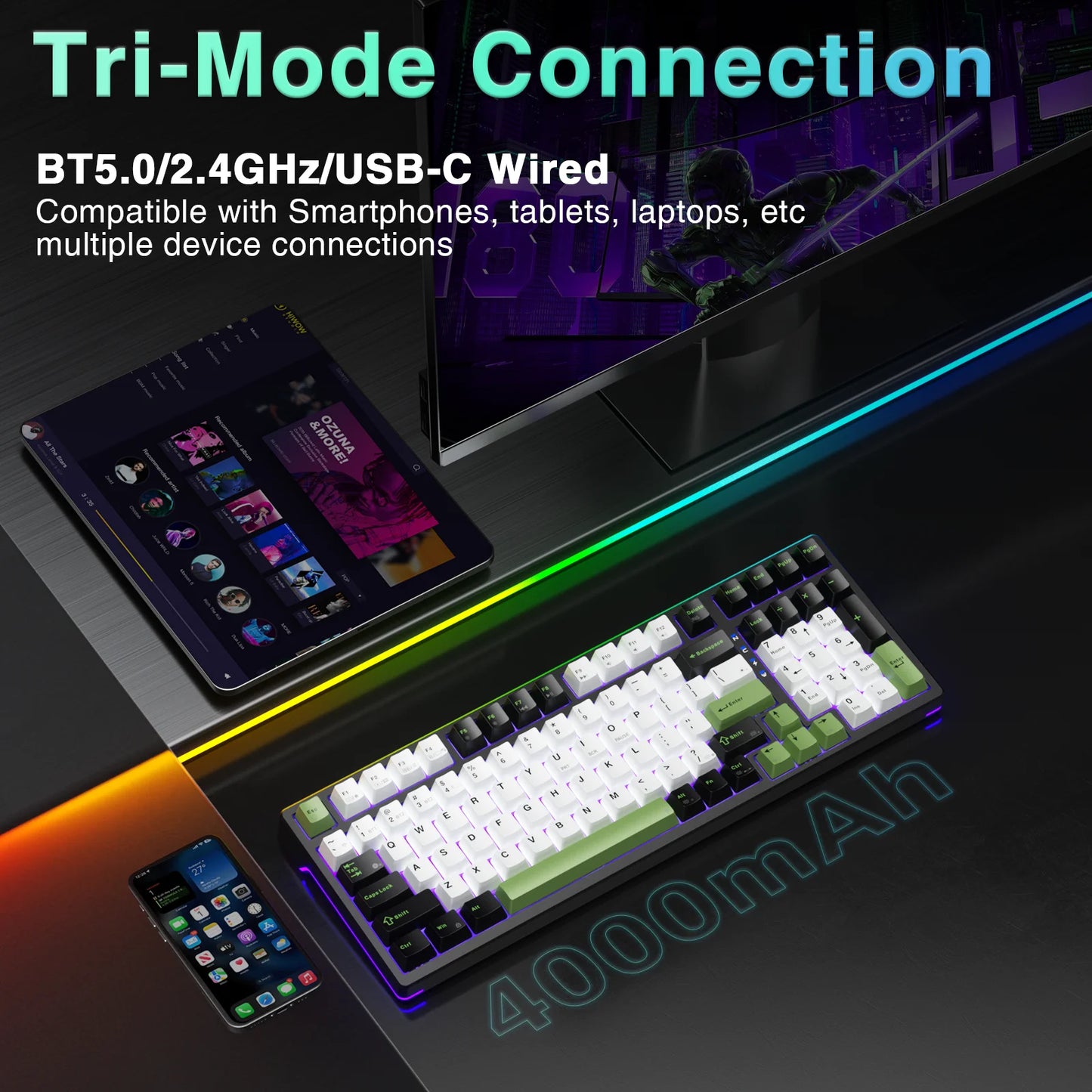 AULA F98X Magnetic Switch Gaming Mechanical Keyboard – hosted by KlickieKeyz