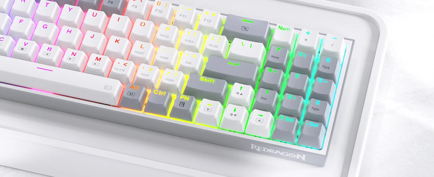 Redragon POLLUX K628 – 75% Wired Mechanical Keyboard hosted by KlickieKeyz