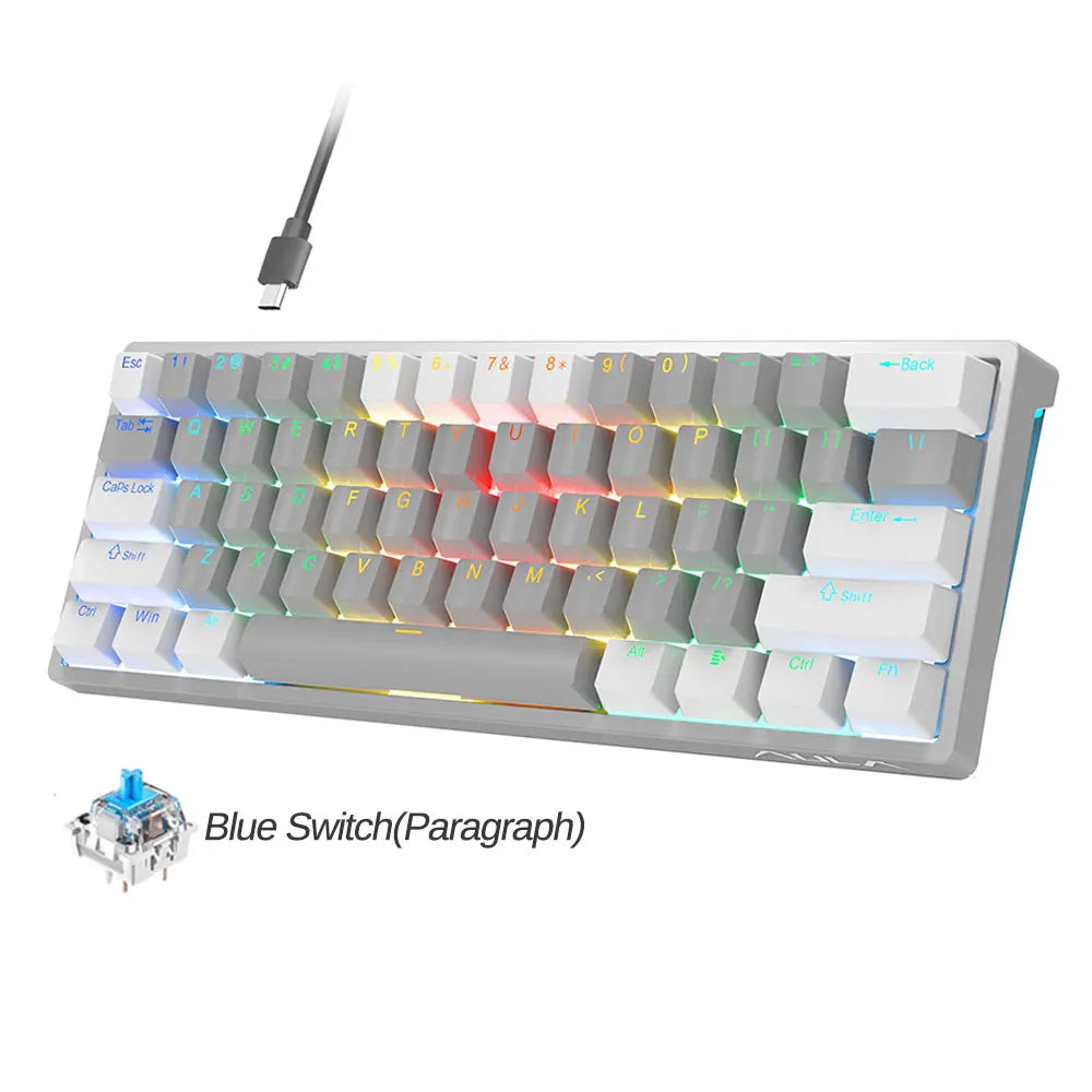 AULA F3261 – 60% Wired Mechanical Keyboard hosted by KlickieKeyz