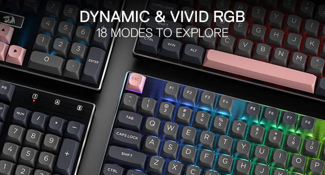 Redragon DEVARAJAS K556 SE (Sakura Pink) – 100% Full-Size Mechanical Keyboard hosted by KlickieKeyz