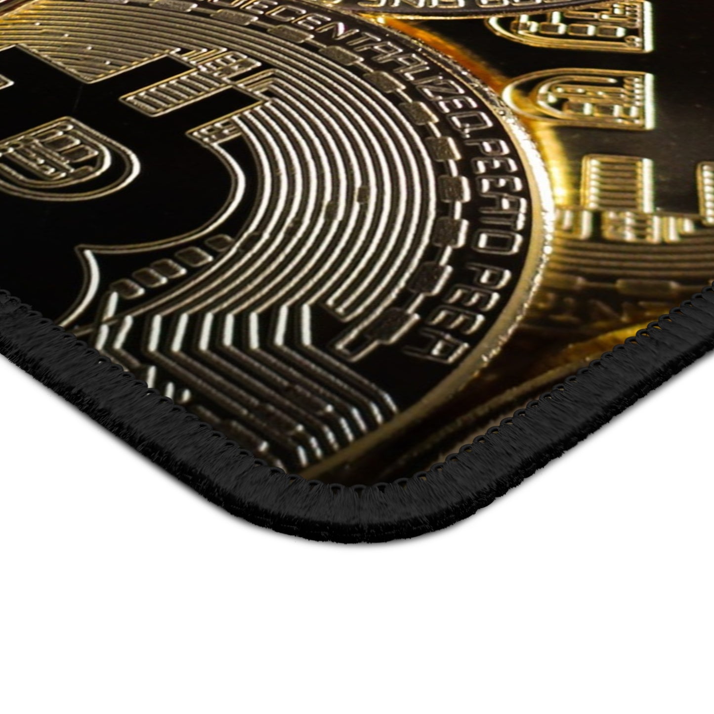 Bitcoin Crypto Gaming Mouse Pad – Premium Neoprene Mouse Pad by KlickieKeyz