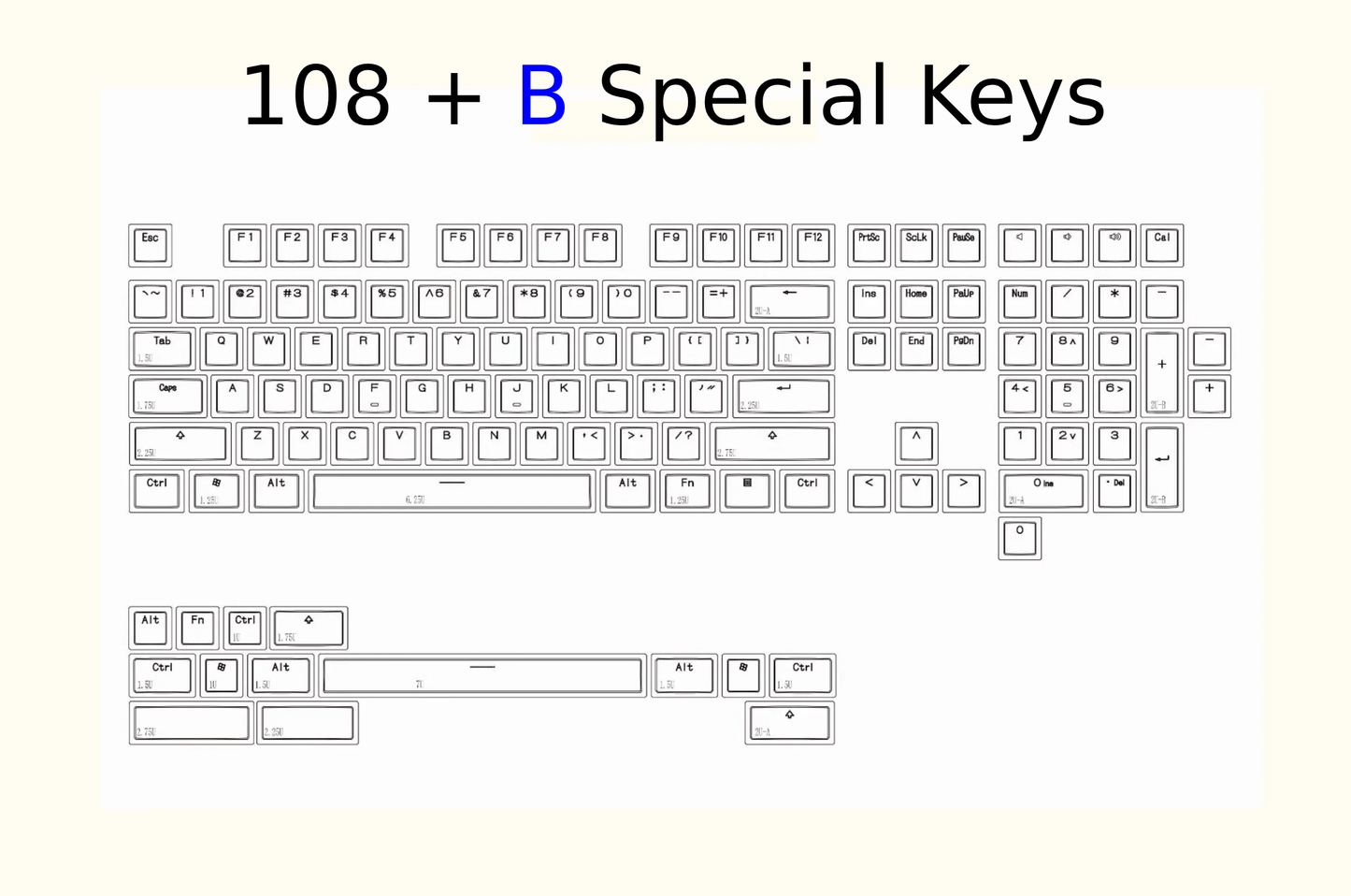 Aluminum Alloy Keycaps Full Set Custom Metal Gloss Transparent Point Keycaps 108/87keys XDA Artisan Key Cap Mechanical Keyboard