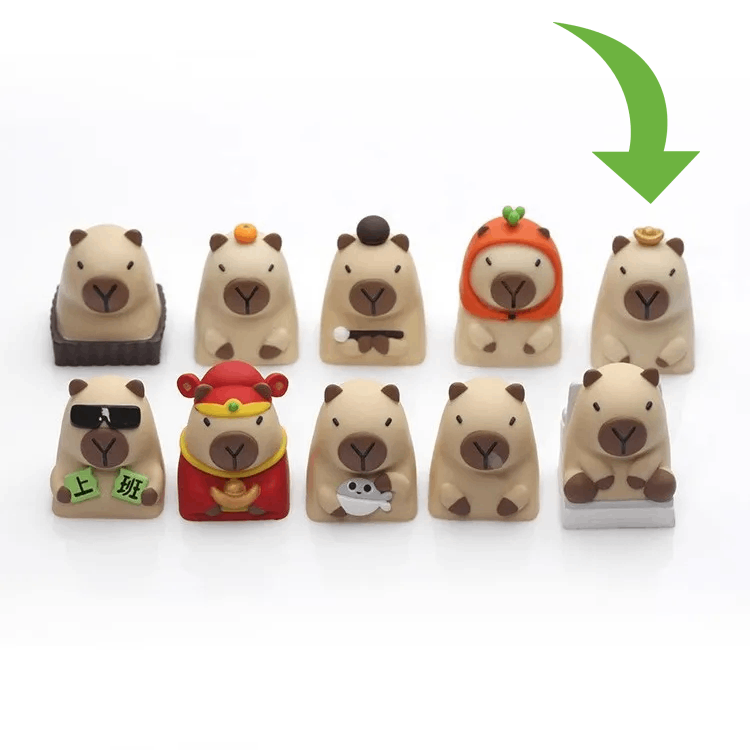 Capybara ESC Keycap by KlickieKeyz