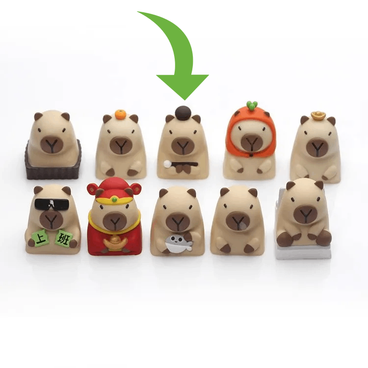Capybara ESC Keycap by KlickieKeyz