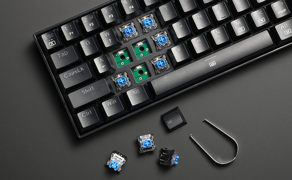 Redragon DRAGONBORN K630 – Wired 60% Mechanical Keyboard hosted by KlickieKeyz