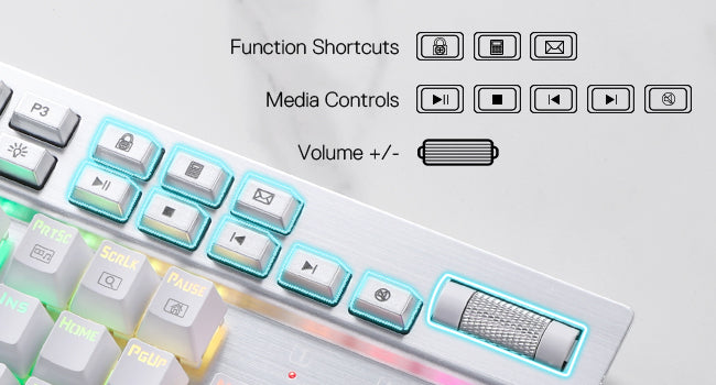 Redragon YAMA K550 – Full-Size Mechanical Keyboard hosted by KlickieKeyz