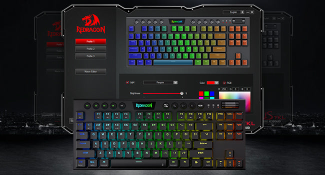 Redragon HORUS TKL K621 Low Profile Mechanical Keyboard – Redragon | Hosted by KlickieKeyz