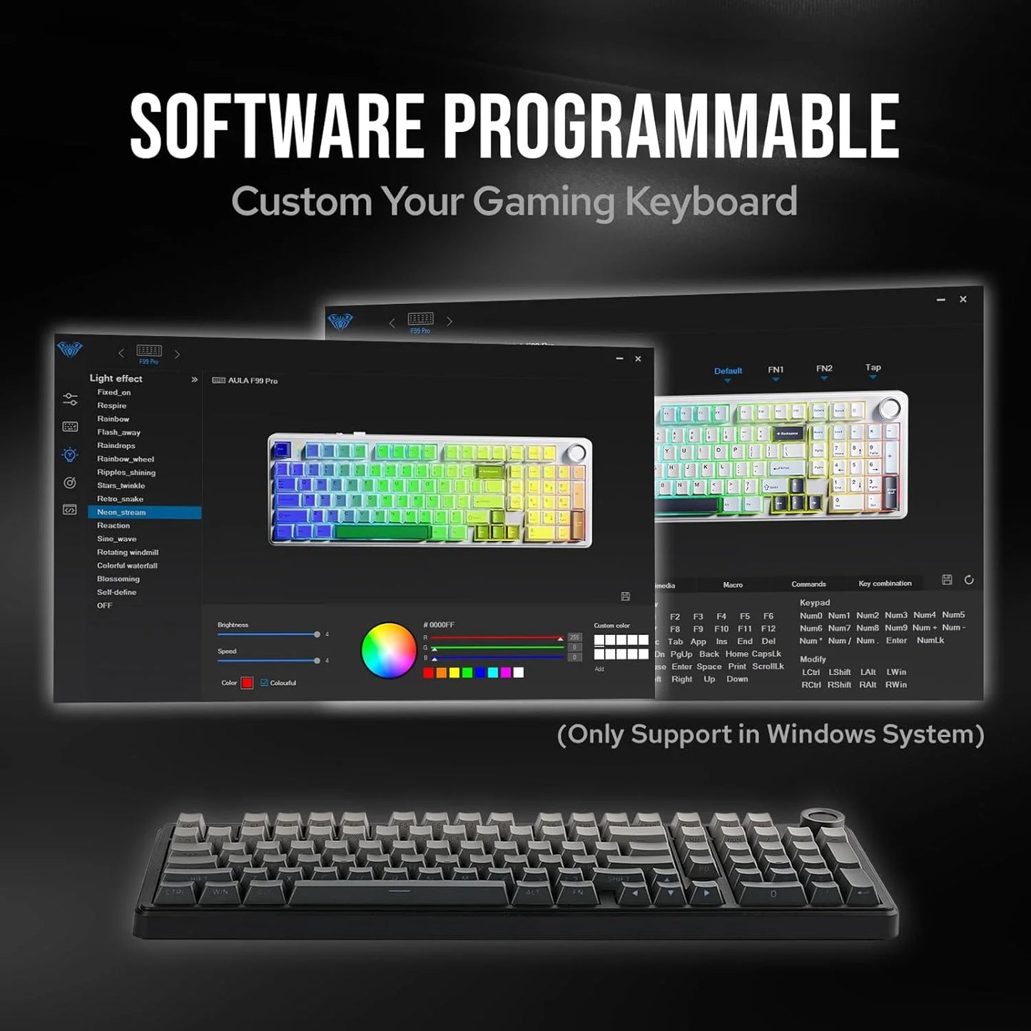 AULA F99 Pro Wireless Gaming Mechanical Keyboard – hosted by KlickieKeyz