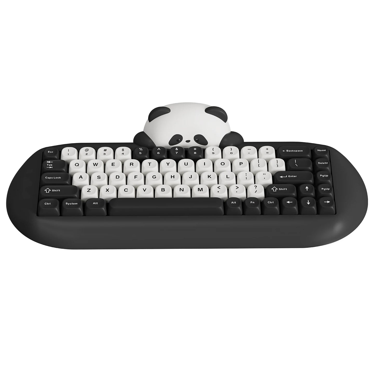 YUNZII C68 Panda Wireless Mechanical Keyboard – 65% Bluetooth Gaming Keyboard with Linear Switches & PBT Keycaps hosted by KlickieKeyz
