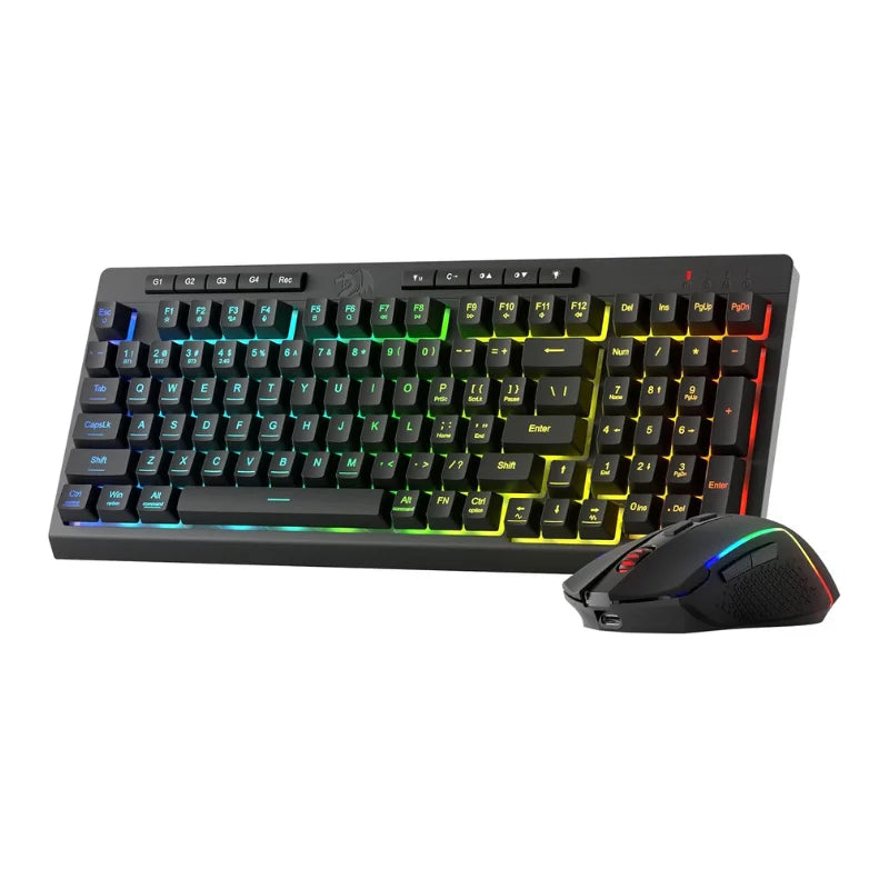 Redragon RYLO PRO S142 – Membrane Gaming Keyboard & Mouse Tri-Mode Combo hosted by KlickieKeyz