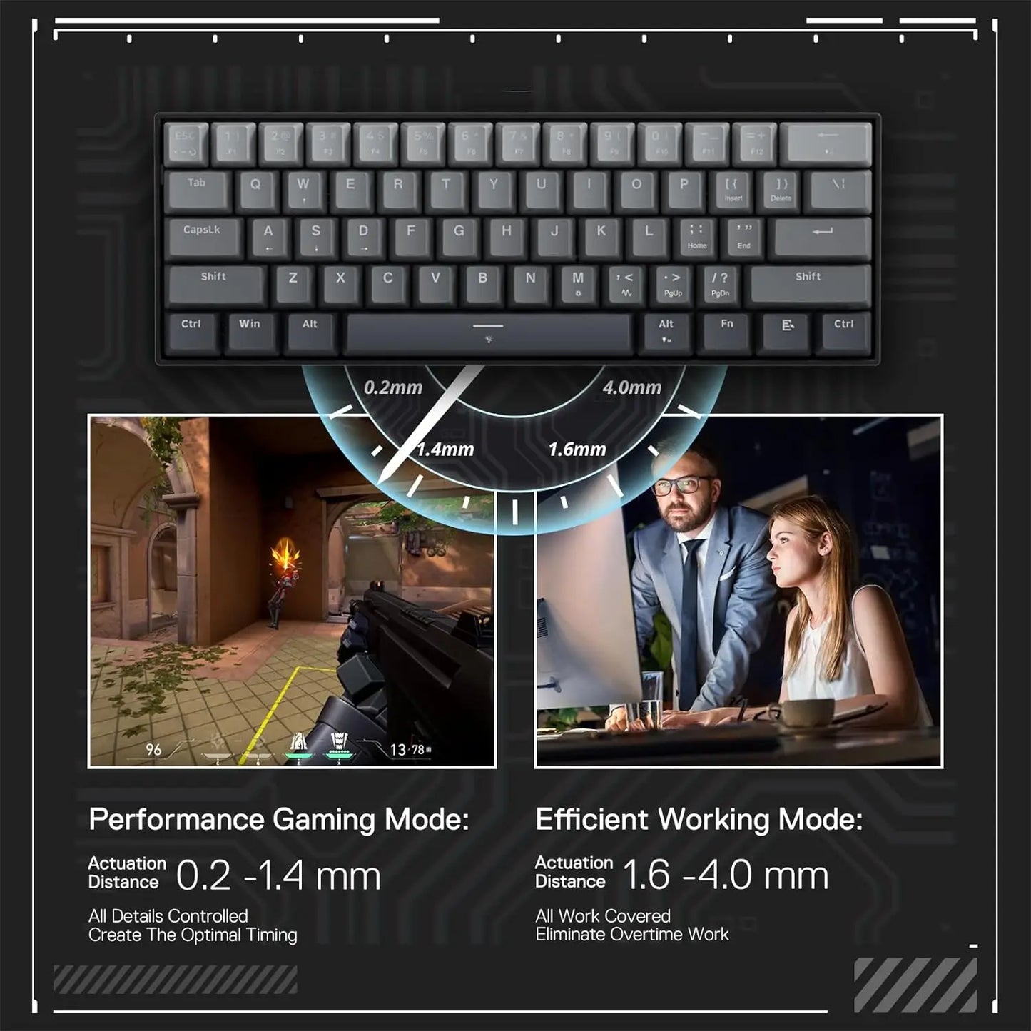 Redragon FIZZ K617 – 60% Magnetic Hall Effect Keyboard hosted by KlickieKeyz