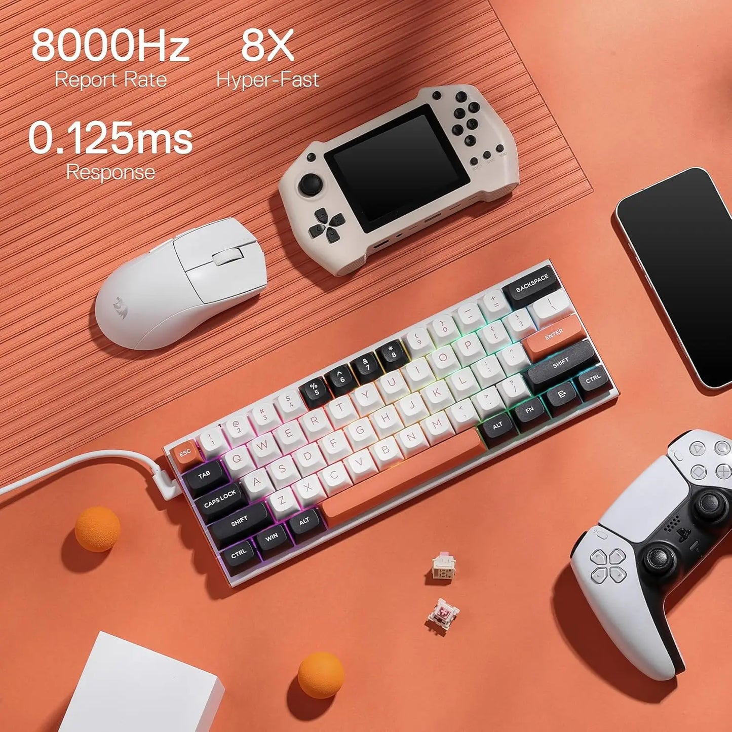 Redragon FIDD K683 (M61) – Magnetic Hall Effect Keyboard hosted by KlickieKeyz