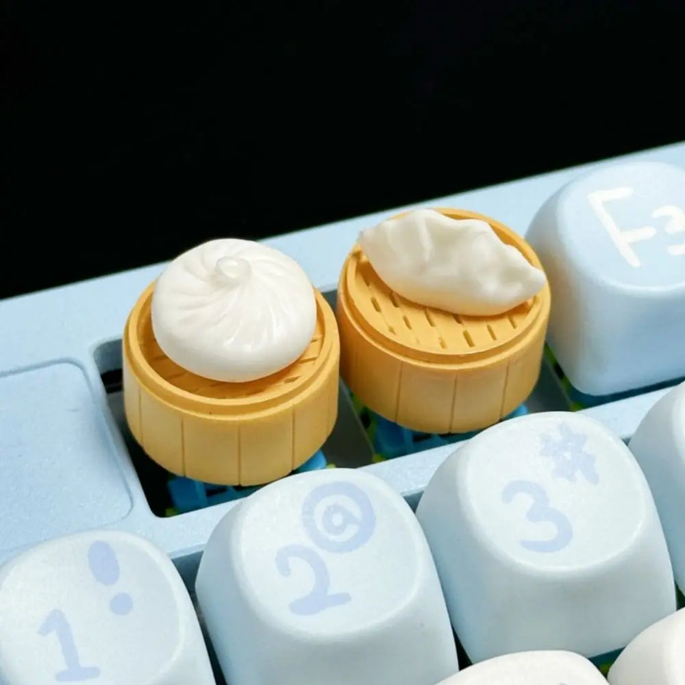 Dumpling Bun ESC Keycap by KlickieKeyz