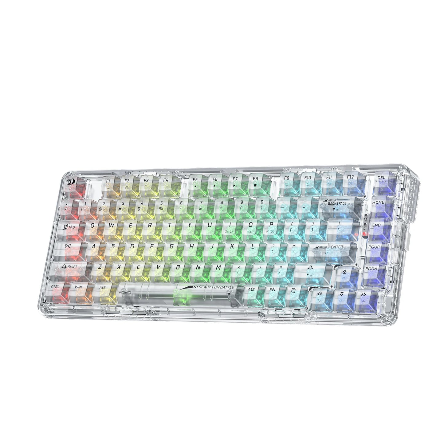 Redragon ELF PRO K649 – Wireless Transparent Keyboard hosted by KlickieKeyz