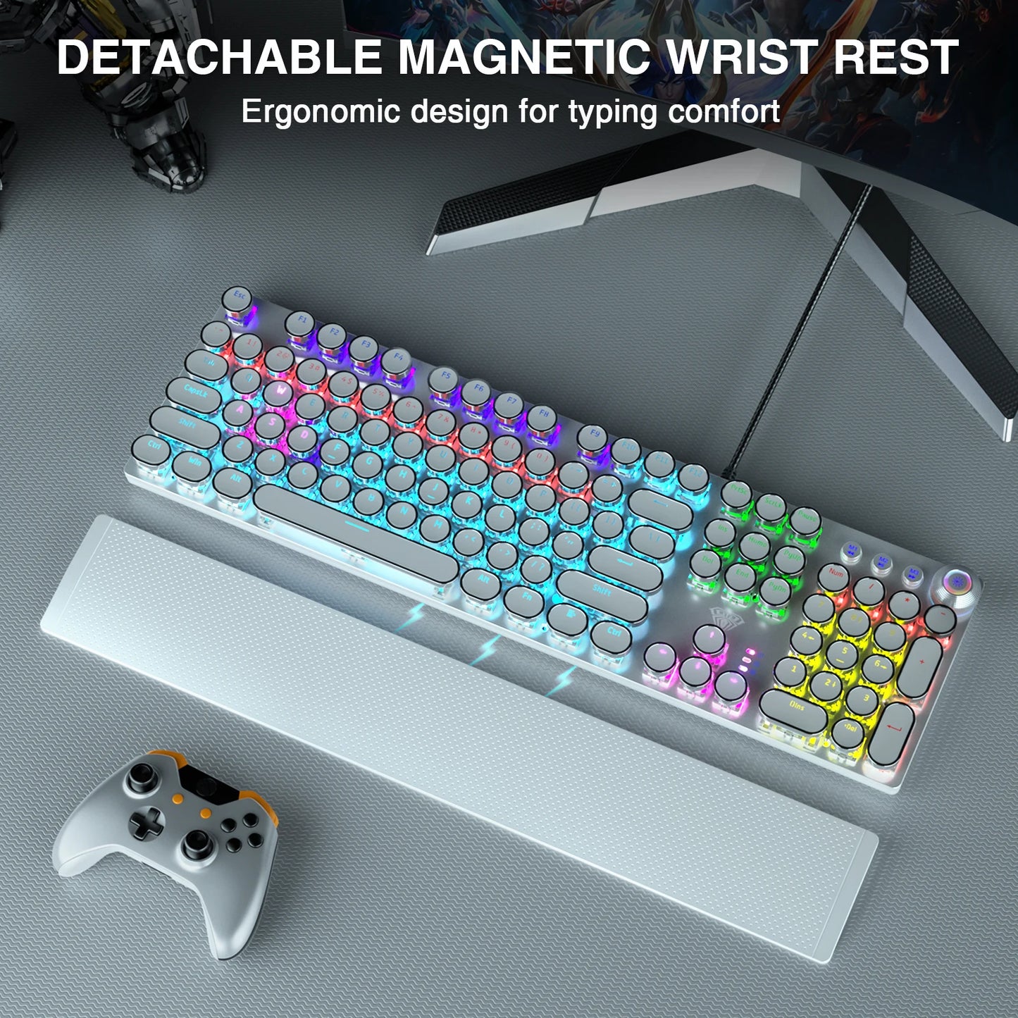AULA F2088 Mechanical Gaming Keyboard – hosted by KlickieKeyz