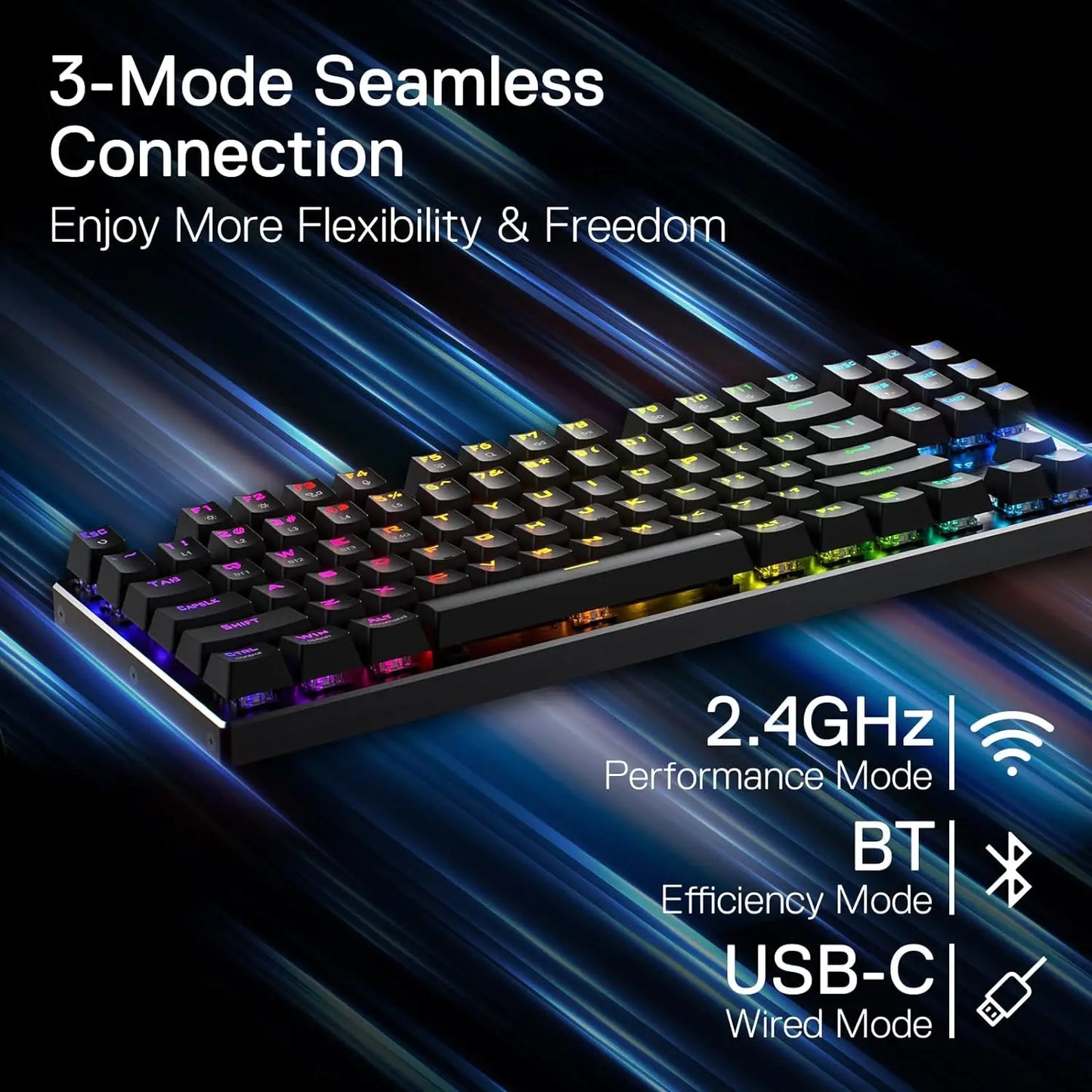 Redragon DHARMA PRO K556 PRO – Aluminum Mechanical Keyboard hosted by KlickieKeyz