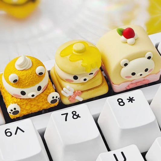 Cake Bear ESC Keycap by KlickieKeyz