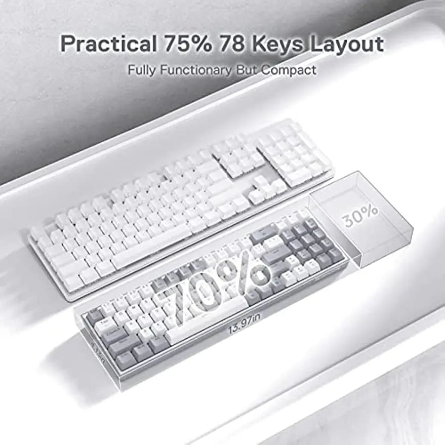 Redragon POLLUX K628 – 75% Wired Mechanical Keyboard hosted by KlickieKeyz