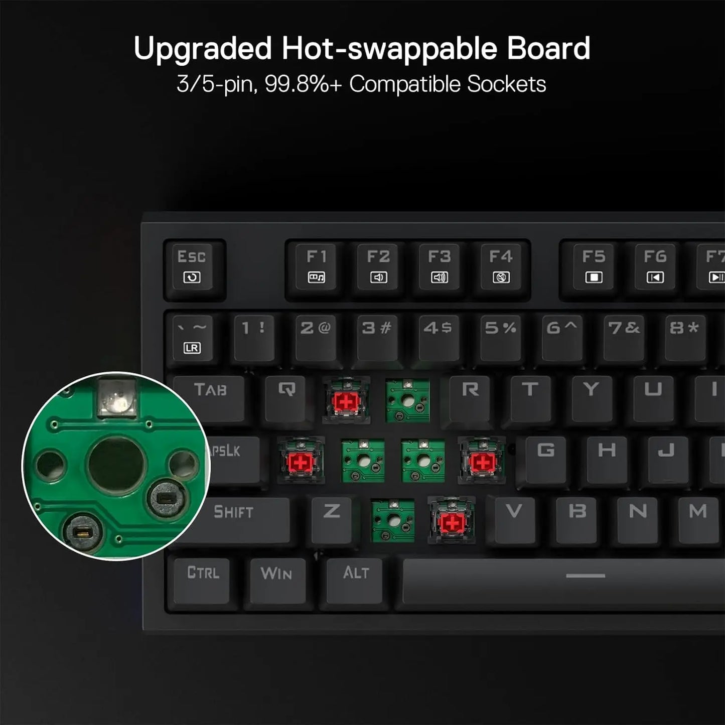 Redragon ARGO K670 – Full-Size Wired Mechanical Keyboard hosted by KlickieKeyz