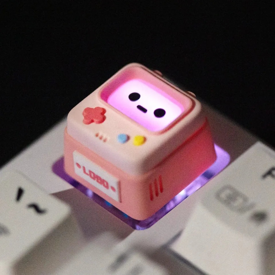 Game Console Artisan ESC Keycap – Handmade Resin Keycap for Mechanical Keyboards by KlickieKeyz