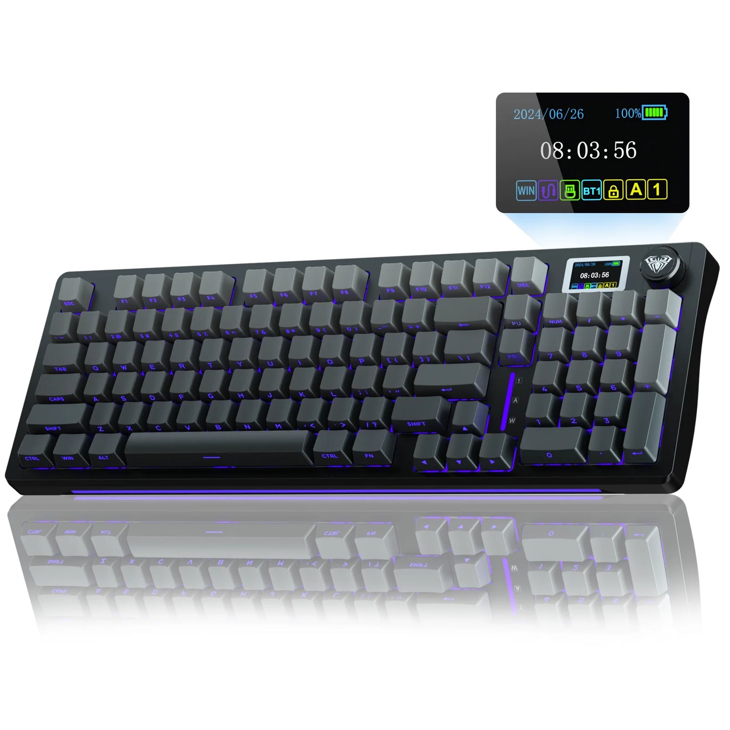 AULA S98pro – Wireless Mechanical Gaming Keyboard hosted by KlickieKeyz