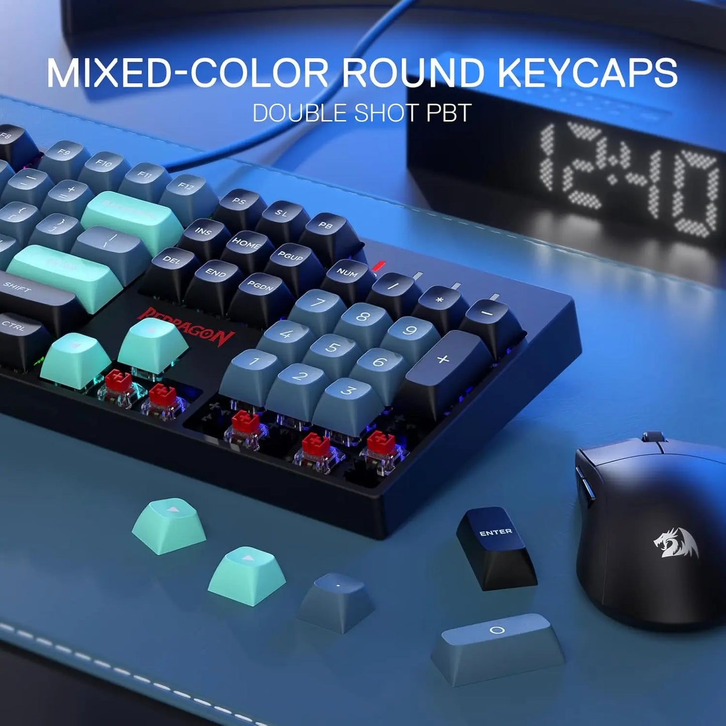 Redragon SURARA K582 SE – Full-Size Mechanical Gaming Keyboard hosted by KlickieKeyz