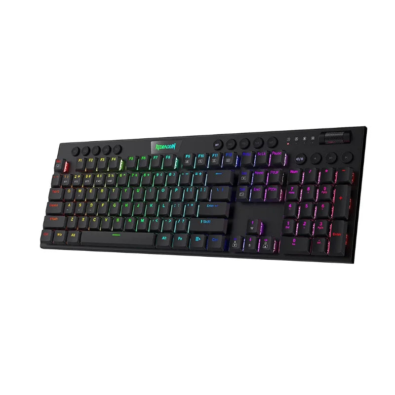 Redragon HORUS K618 Ultra-Slim Wireless Mechanical Keyboard by Redragon | Hosted by KlickieKeyz