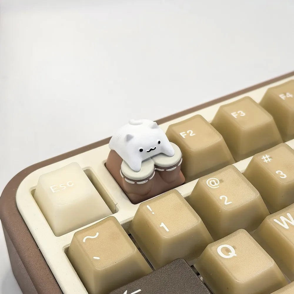 Bongo Cat ESC Keycap by KlickieKeyz