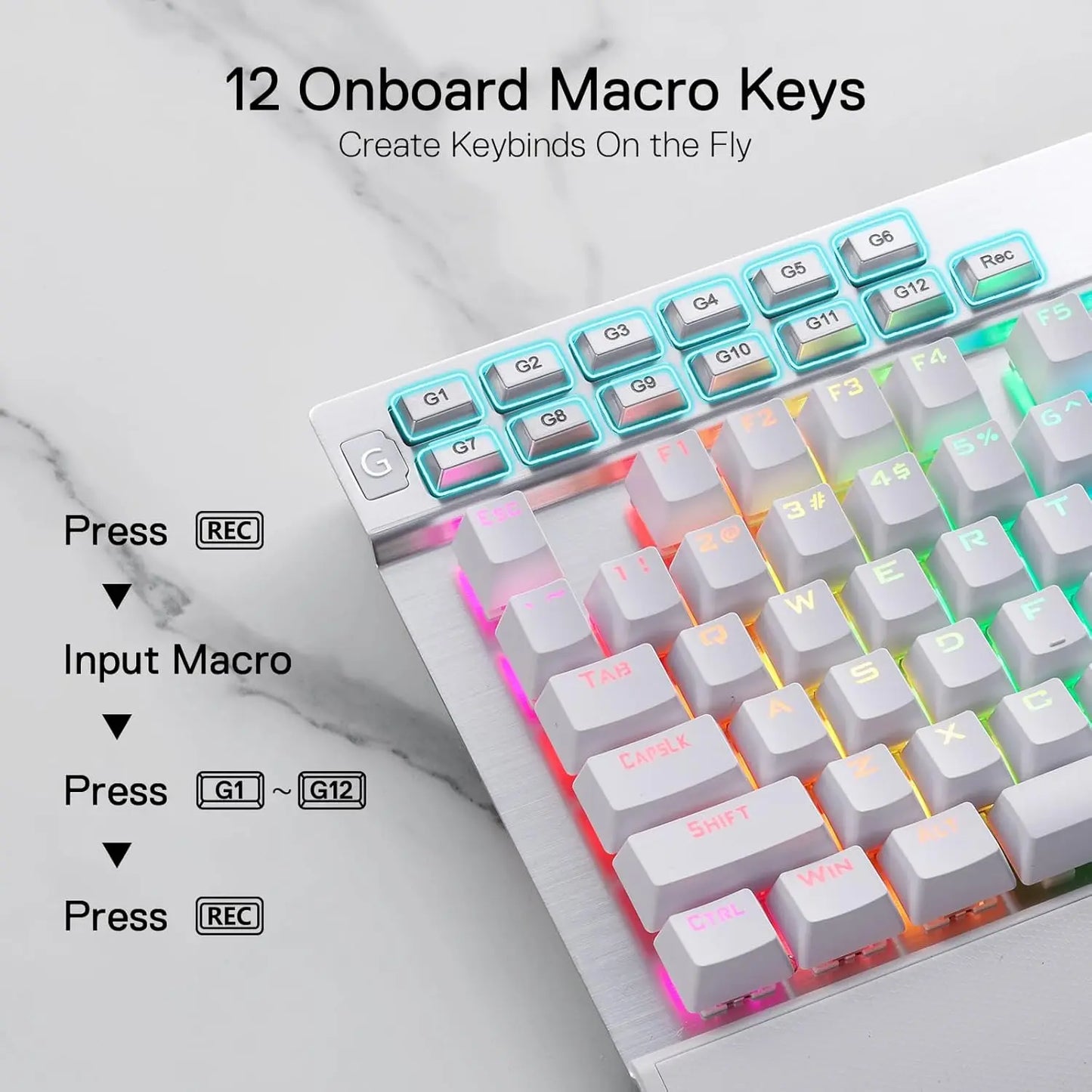 Redragon YAMA K550 – Full-Size Mechanical Keyboard hosted by KlickieKeyz