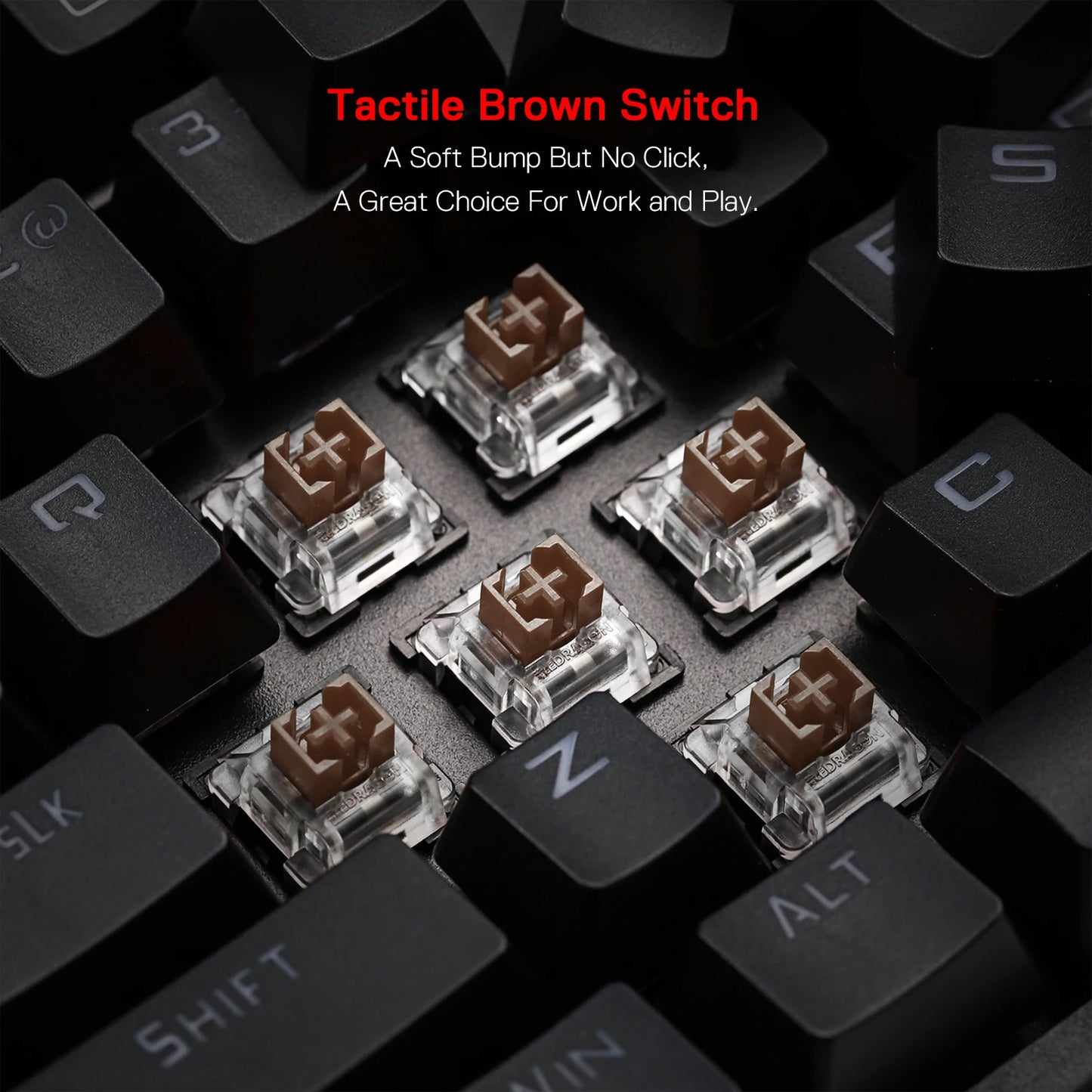Redragon VISHNU K596 Wired Keyboard – hosted by KlickieKeyz
