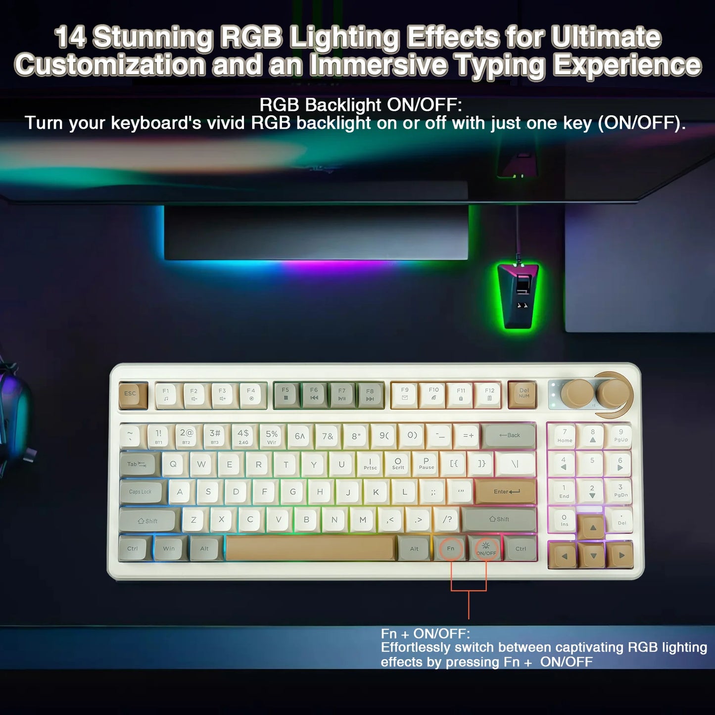 SOLAKAKA SK90 – Tri-Mode Wireless Ergonomic Keyboard hosted by KlickieKeyz