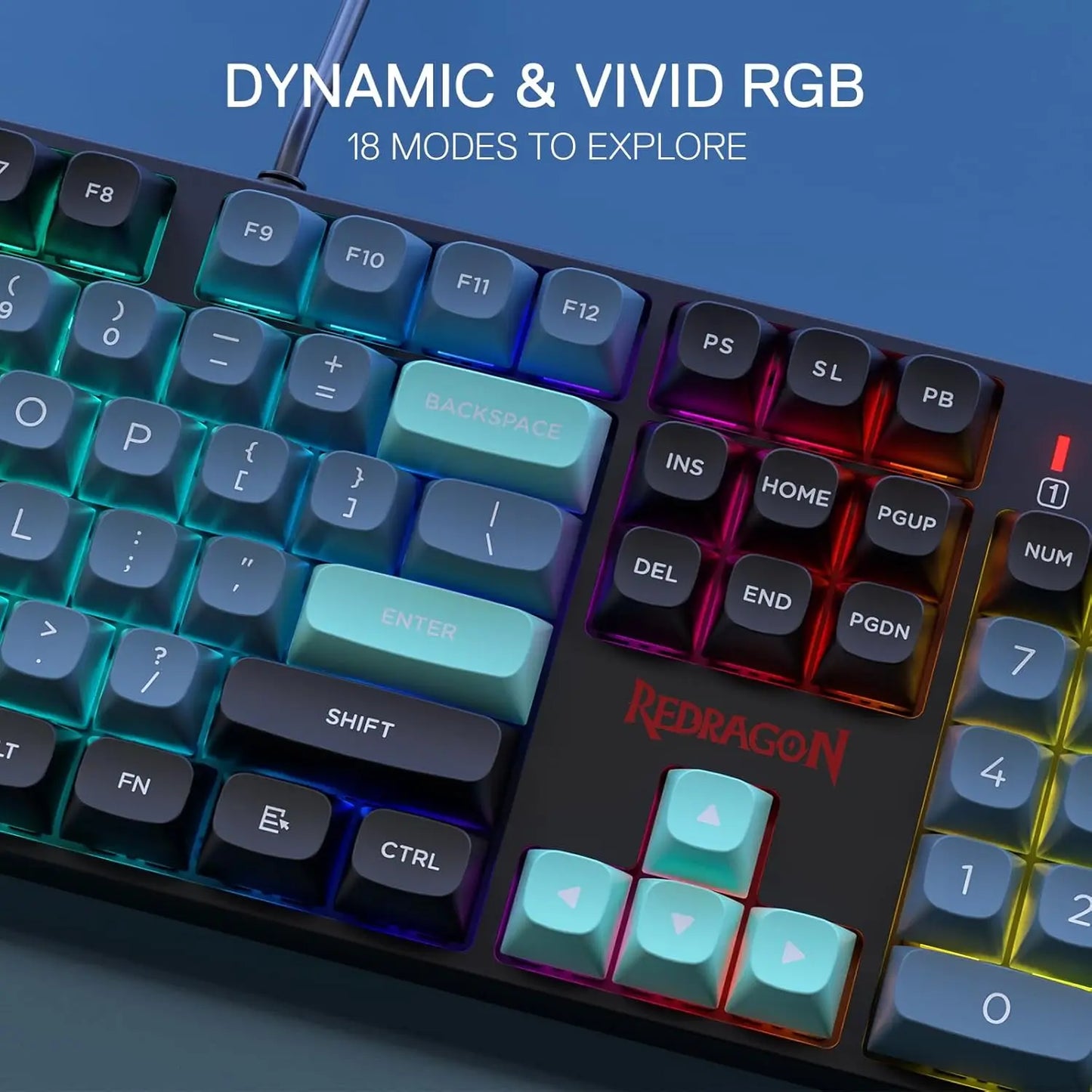 Redragon SURARA K582 SE – Full-Size Mechanical Gaming Keyboard hosted by KlickieKeyz