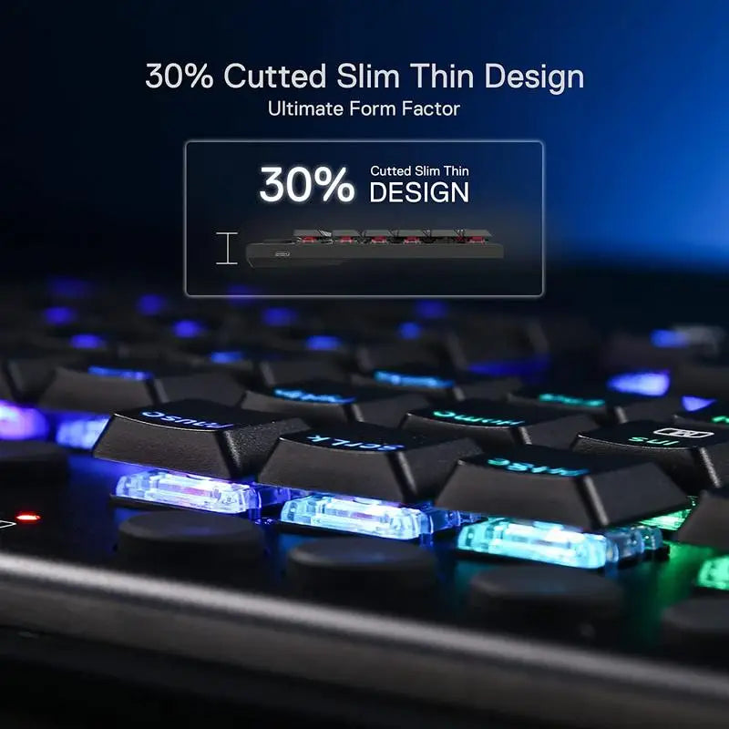 Redragon HORUS K619 – Full-Size Wired Gaming Keyboard hosted by KlickieKeyz