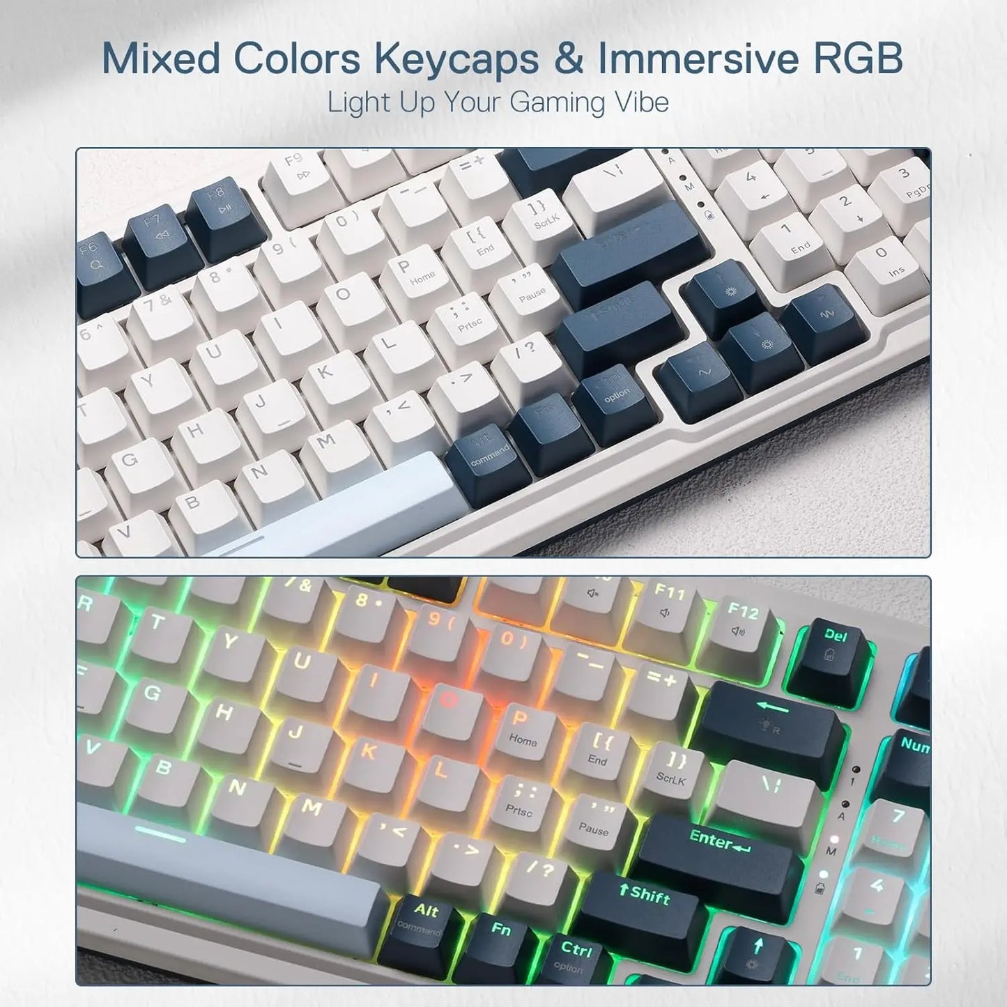 Redragon EISA K686 PRO – 96% Wireless Gasket RGB Mechanical Keyboard hosted by KlickieKeyz