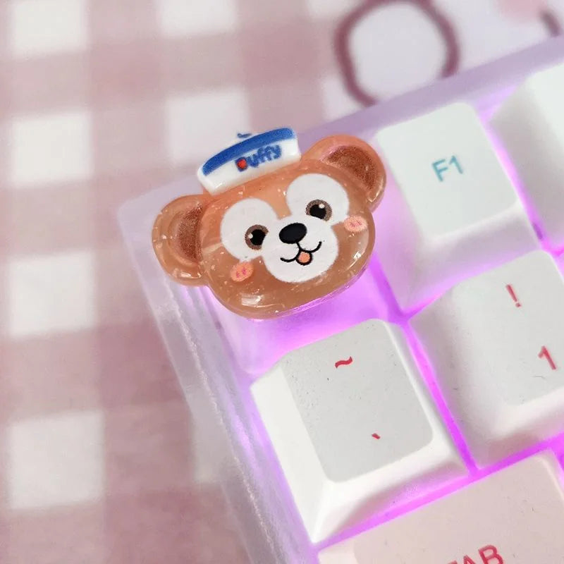 Sanrio Character Artisan Keycaps – Handmade Resin Keycaps for Mechanical Keyboards by KlickieKeyz
