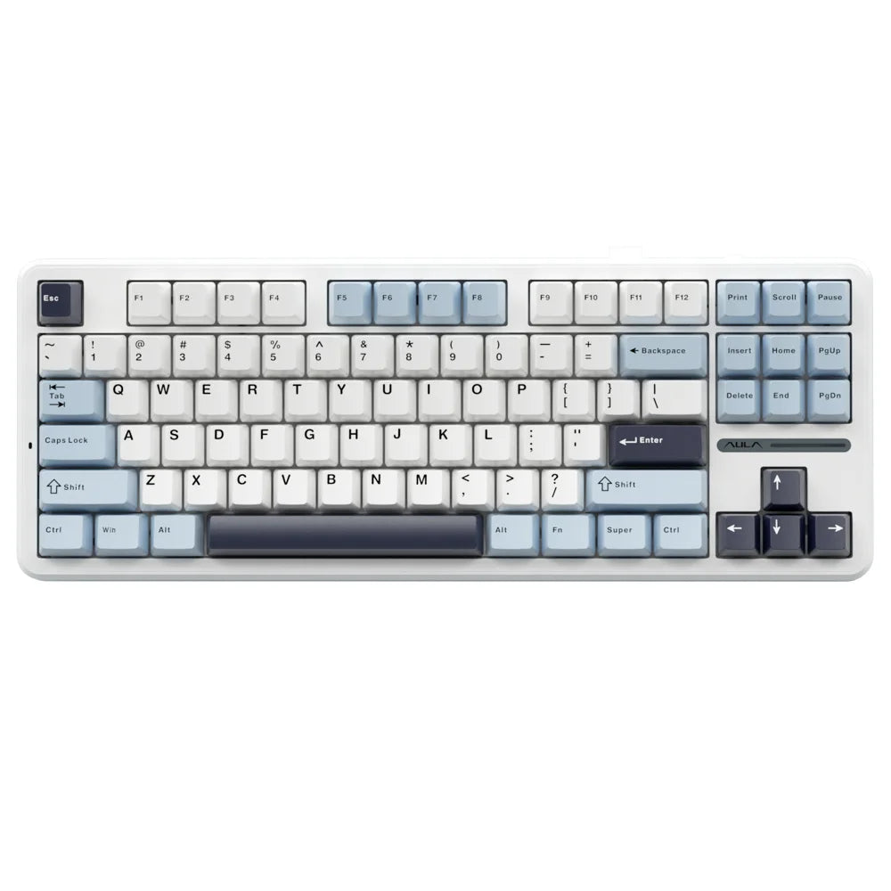 AULA F87 – Wireless Compact TKL Gaming Keyboard hosted by KlickieKeyz