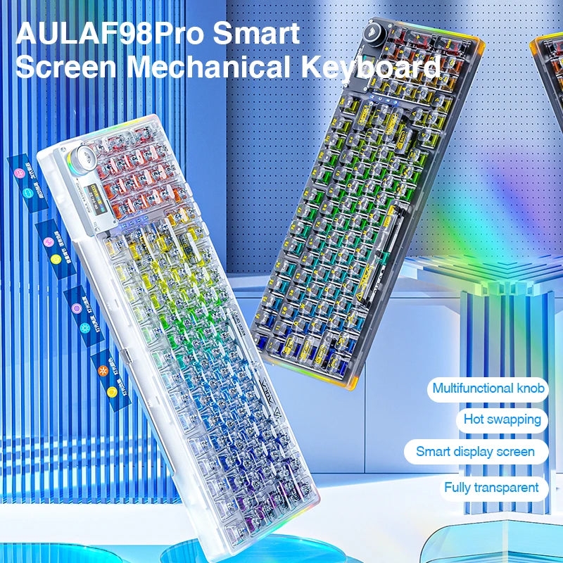 AULA F98 Pro – Wireless Gaming Keyboard hosted by KlickieKeyz
