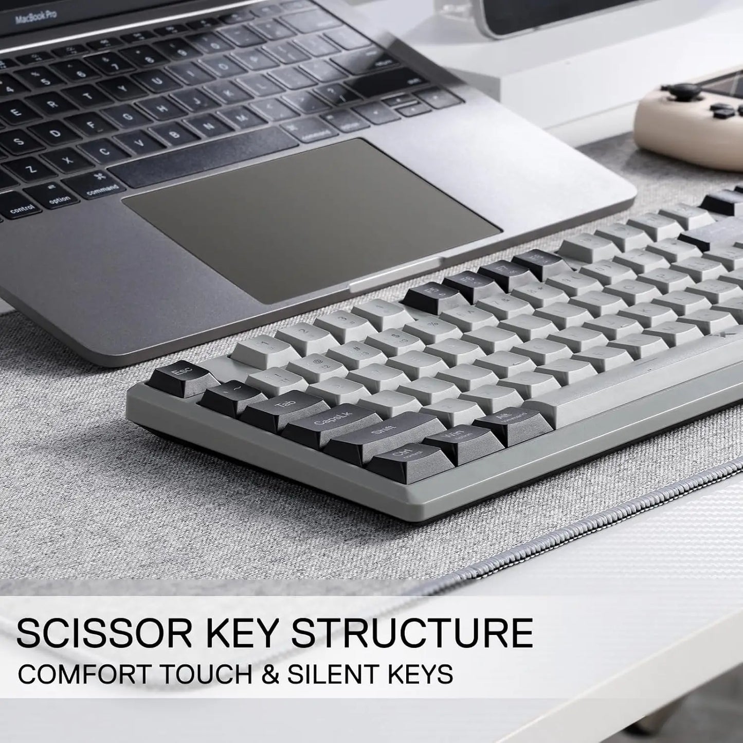 Redragon BK7114 Slim Wireless Scissor Keyboard – 96% Low-Profile Design by Redragon | Hosted by KlickieKeyz